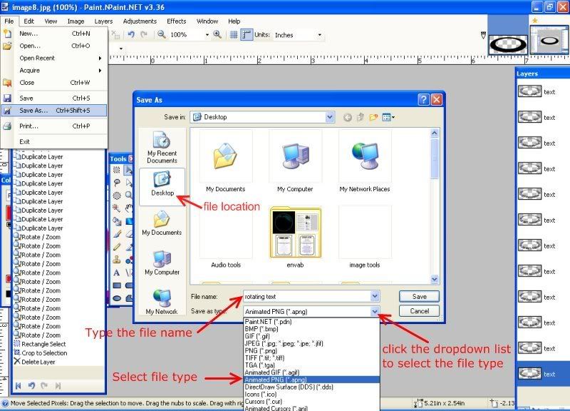 How to change your image from .pdn to .jpg Discussion and Questions Forum